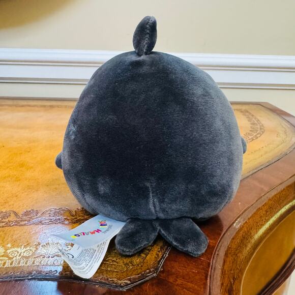 Kai the Black Orca Whale Squishmallows Stuffed 5" Plush Kellytoy NEW - Picture 2 of 6